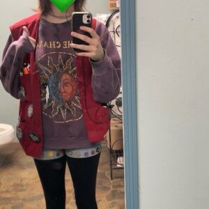 Handmade button patch shorts. Not selling this pair making custom pairs dm me💚